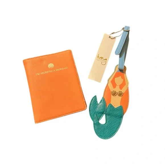 Passport Holder with Mermaid Tag - Picture 6 of 6